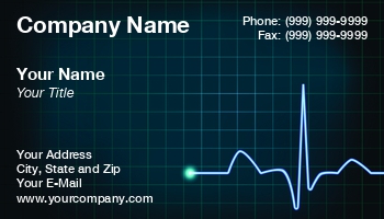 Biofeedback Therapist Business Cards