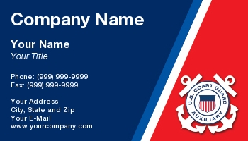 Coast Guard Business Cards