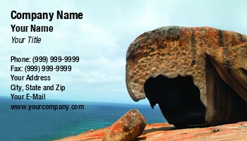 Beach | Creative | Featured Designs | Nature | Professional | Travel |--| Adventure | At246009 | Business | Card | Coastline | Fels Formation | Flinders Park | Fritz Hiersche | Kangaroo Island | Landmark | Landscape | Remarkable | Remarkable Rocks | Rocks | Template | Tourism | Vacation