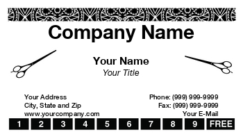 Featured Designs |--| Accessory | At247320 | Beautiful | Blade | Business | Card | Clippers | Craft | Cutter | Equipment | Fashion | Haircutting | Hairdressing | Handle | Icon | Loyalty Card | Mobile Hair Salon | Punch Card | Punch Cards | Salon | Scissors | Stationery | Symbol | Tailor | Template | Tool | Zarija Lesjak