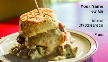 Featured Designs | Food | Hospitality |--| At249791 | Bacon | Baked | Bed And Breakfast | Biscuit | Breakfast | Chicken | Convenient | Creamy | Crispy | Darryl Brooks | Fluffy | Fried | Gravy | Image | Meal | Meat | Plate | Restaurant | Sandwich | Sliced | Supper