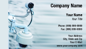 Surveillance Business Cards