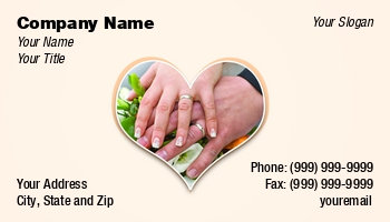 Wedding Officiant Business Cards