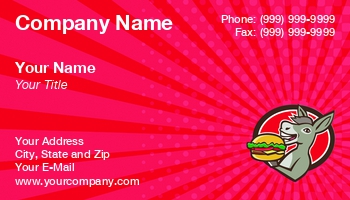 Featured Designs | Food | Hospitality |--| Aloysius Patrimonio | Animal | Artwork | Ass | At282491 | Burger | Donkey | Equidae | Equine | Equus Africanus Asinus | Graphic | Hamburger | Horse | Illustration | Image | Jack | Jennet | Jenny | Mascot | Mule | Oval | Restaurant | Retro | S | Sandwich | Serve | Serving