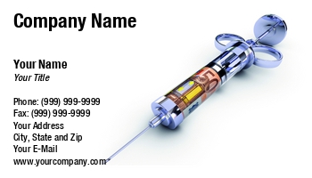 Featured Designs |--| At286220 | Awesome | Business | Card | Drug Testing Services | Frank Peters | Immunologist | Injection | Medical Products | Medication | Medicine | Needle | Nurse | Rehabilitation Services | Shot | Template | Testing Service