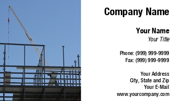 Construction | Featured Designs | Trades |--| At32722 | Awesome | Business | Card | Darryl Brooks | Framers | Framing | Heavy Equipment | Template
