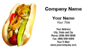 Featured Designs | Food | Hospitality |--| At33771 | Business | Card | Concessions | Darryl Brooks | Dog | Dressed | Employees | Fully | Fun | Great | Hot | Hot Dog | Manufacturers | Owners | Restaurant | Sausage | Shops | Snack | Tasty | Vendors | Wanting