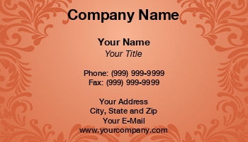 Beauty | Featured Designs | Floral | Nature |--| At30540 | Colored | Decorative | Emilia Kun | Floral Borders | Frame | Ornamental | Peachy | Rust | Warm