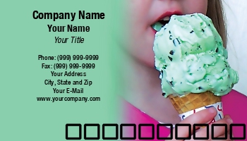 Ice Cream Business Cards
