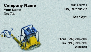 Construction | Featured Designs | Professional | Sales | Trades |--| Associated | At307041 | Building | Business | Card | Compact | Compacting | Compactor | Equipment | Great | Industrial | Industrial Supply | Industry | Machine | Rental | Roman Milert | Used Industrial Equipment | Vibrating | Vibration | Vibratory