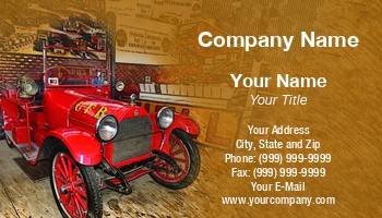 Antique Auto Business Cards