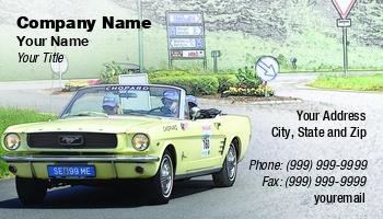 Antique Auto Business Cards