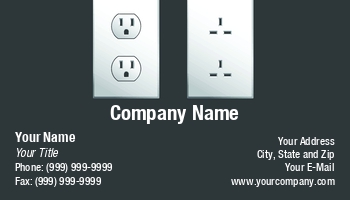 Featured Designs |--| At337765 | Electric | Electric Business Cards | Electric Equipment And Supplies | Electrical | Household | Outlet | Plug | Power Socket | Shops | Suitable | Switch | Template | Tim Hester