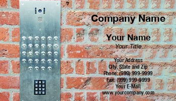 Creative | Featured Designs | Security | Trades |--| At339648 | Building | Business | Button | Card | Doorbell | Doors And Doorbells | Entrance | Home Security | Intercom | Luis Santos | Pushbutton | Template