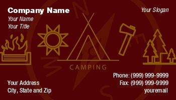 Featured Designs |--| At345596 | Bonfire | Camping | Suitable | Template | Tent | Tim Hester