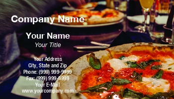 Featured Designs | Food | Hospitality |--| At354286 | Business | Card | Dinner | Eat | Gourmet | Italian | Margherita | Melted | Mozzarella | Perfect | Pizza | Pizza Delivery | Pizzeria | Template | William Chizek