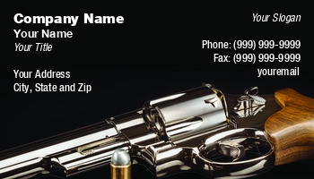 Featured Designs |--| At355621 | Business | Card | Gun | Revolver | Specialist | Template | Weapon | Weapon Specialist | William Chizek