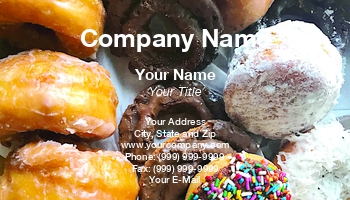 Bakery | Featured Designs | Hospitality |--| Alice Day-ef | At356600 | Baker | Bakers | Baking | Business | Card | Dessert | Donuts | Doughnut | Doughnuts | Sells | Sweet Food | Template | Treats | Wonderful