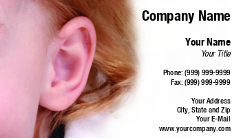 Featured Designs | Medical | Professional |--| At43229 | Audiologist | Audiology | Ear | Ent | Girl | Hearing | Hearing Aid | Jay Schulz