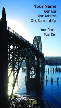 Featured Designs |--| At43491 | Bridge Builders | Morey Milbradt | Oregon | Yaquina Bay Bride