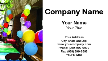 Featured Designs |--| At45267 | Balloon Delivery Service | Darryl Brooks | Parties