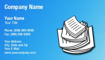 Featured Designs | Professional |--| At46878 | Business | Business Form Sales Service | Card | Checker Recordkeeper | Grant Writer | Literary Agent | Liz Van Steenburgh | Paper | Record Clerk | Recordkeeping | Records Management | Stack | Technical Writer | Template