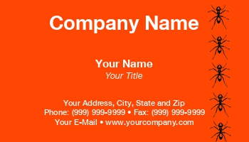 Featured Designs |--| Ants | Area | At49666 | Bugs | Business | Card | Design | Exterminator | Insect | Mark Javer | Native | Perfect | Pesticides | Specializes | Termites