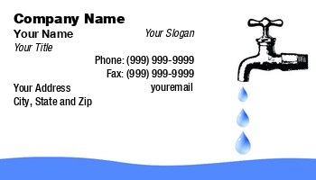 Featured Designs | Plumbers | Trades |--| At55359 | Beautiful | Business | Card | Leak Detection | Mark Javer | Plumbing | Template