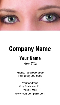 Featured Designs |--| #039 | Area | At56383 | Card | Closeup | Eyelash Extension | Eyes | Jeff Cleveland | Optometrist | Placed | Straight | White | Woman