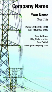 Creative | Electrician | Featured Designs | Trades |--| At57032 | Business | Card | Electricity | Erwin Purnomo | Lineman | Template | Utilities
