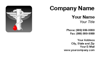 Biofeedback Therapist Business Cards