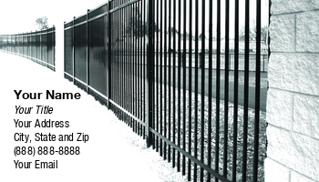 Featured Designs | Fencing | Trades |--| Abstract | At58164 | Black | Cindy Farmer | Curving | Fence | Iron | Outdoor | Tall | White
