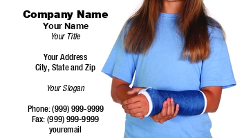 Featured Designs | Medical | Professional |--| Accident | Arm | At61070 | Background | Blue | Bone | Broken | Cast | Device | Encased | Fingers | Girl | Injury | Isolated | Kinesiologist | Occupational Therapist | Occurred | Physical Therapist | Resulting | Shows | Sports Medicine | Sports Therapist | Stacy Barnett | White | Wrist | Young