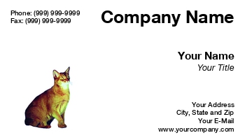 Featured Designs |--| Abby | Abyssinian | Animal | At60317 | Breeder | Business | Card | Cat | Groomer | H.b. Lamb | Pet | Purposes | Red | Serve | Shelter | Store