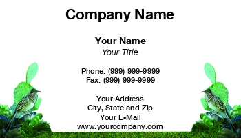 Featured Designs |--| At60571 | Bird | Business | Card | End | H.b. Lamb | High | Landscapers | Template