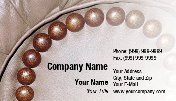 Featured Designs |--| Applied | At65295 | Care | Chair | Cindy Farmer | Closeup | Gradient | Leather | Photo | Refinishing | Tacks | Upholstering | Upholstery | Used | White
