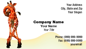 Featured Designs |--| African Animals | Alice Mary Dehaven-herden | Animated Giraffe | At65880 | Cartoon | Giraffe