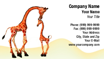 Featured Designs |--| African Animals | Alice Mary Dehaven-herden | Animated Giraffe | At65993 | Cartoon | Giraffe