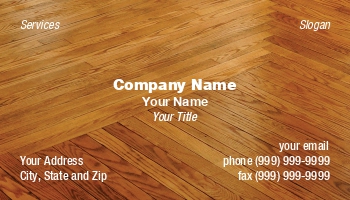 Flooring Business Cards