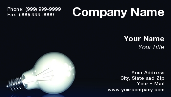 Creative | Electrician | Featured Designs | Trades |--| At71850 | Background | Blue | Bulb | Business | Card | Copyspace | Dark | Data | Electrical | Ideas | Lighting | Monika Wisniewska | Professionals