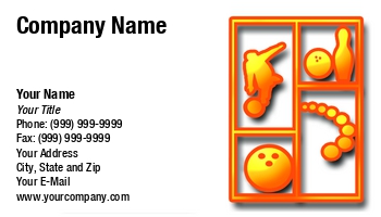 Bowling | Featured Designs | Potpourri | Sports |--| At73597 | Business | Card | Center | Club | Instruction | League | Mark Javer | Perfect | Sports | Supplies