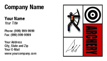 Archery | Featured Designs | Potpourri | Sports |--| At73598 | Business | Camp | Card | Instructor | Lessons | Mark Javer | Range | Sporting | Sports