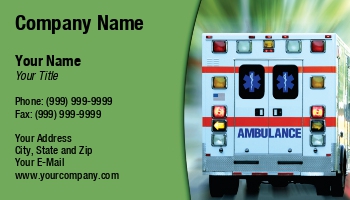 Featured Designs | Medical | Professional |--| Ambulance | Ambulance Attendant | Ambulance Dispatcher | Ambulance Service | Ambulatory | At74592 | Business | Card | Company | Customize | Dispatcher | Emergency | Ems | First Responder | First Responders | Great | Involved | Maintenance | Mark Javer | Ready | Room | Service | Services | Staff | Today!