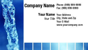 Featured Designs | Plumbers | Trades |--| At74971 | Business | Card | Designed | Industry | Tommy Maenhout | Water | Water Filtration | Water Treatment | Works