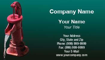 Featured Designs |--| At70518 | Dave Frederick | Water Pumping Service | Water Treatment