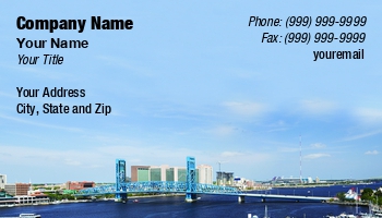 Americas | Cities | Featured Designs |--| #039 | At76808 | Blue | Bridge | Business | Downtown | Estate | Florida | Interests | Jacksonville | John | Lee Barnwell | Real | River | Spanning | St | State Cards | Template | Tourism | Used