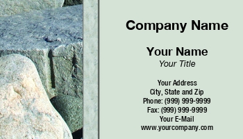 Construction | Featured Designs | Trades |--| #039 | At78641 | Border | Business | Card | Durability | Features | Granite | Hard | Left | Liz Van Steenburgh | Quarries | Stone | Suitable | Tough | Used