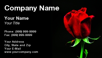 Featured Designs | Floral | Nature |--| At79470 | Background | Black | Business | Delicate | Florists | Red | Rose | Template | Tom Purse