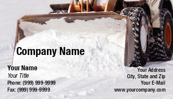 Creative | Featured Designs | Snow Removal | Trades |--| At83793 | Business | Card | Hamiza Bakirci | Snow Plowing | Snowplow | Template | Winter