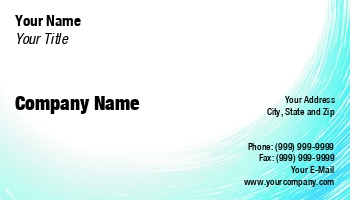 Job Hunting Business Cards